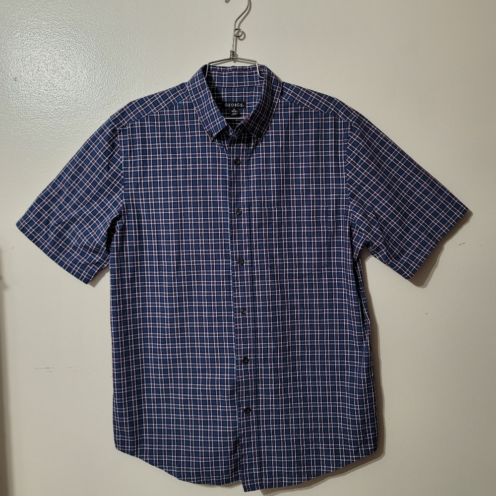 ✨️George-Dress shirt size M(38-40), short sleeves✨️